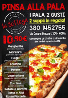 La Bottega Pizzeria Roma food