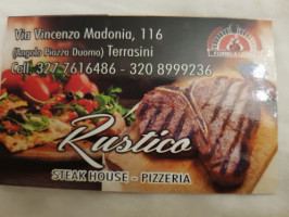 Rustico Steak House food