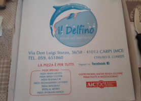 Pizzeria Il Delfino food