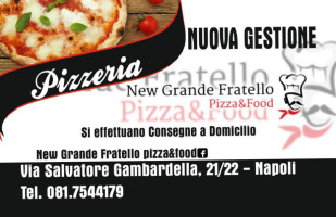 New Grande Fratello Pizza&food food