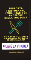 Cafe La Virgola food
