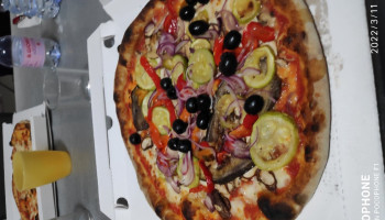 Rossofuoco Pizzeria food