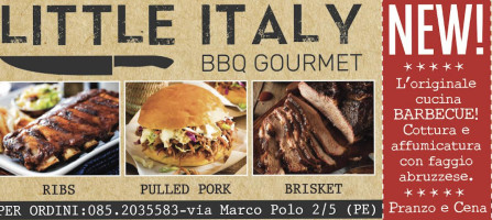 Little Italy Bbq Gourmet food