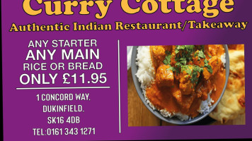 Curry Cottage food
