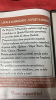 Pizzeria Il Pinocchio Di Sale Luigi menu