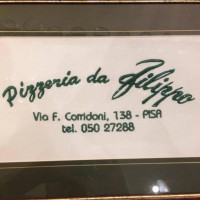 Pizzeria Da Filippo Pisa food