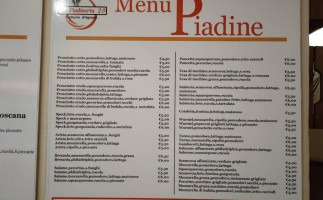 La Piadineria 2.0 menu
