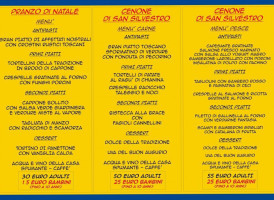 La Caffetteria menu