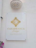 Casabranca Lounge food