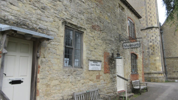 Dorchester Abbey Tea Room outside