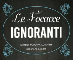 Le Focacce Ignoranti food