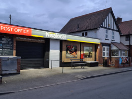 Bishampton Village Store Cafe outside