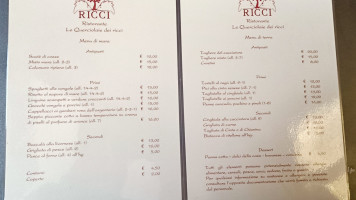 Querciolaie Dei Ricci food
