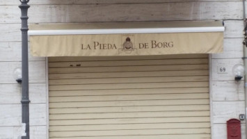 La Pieda De Borg menu