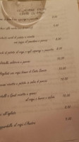 Il Miravalle Manciano menu