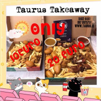 Taurus Chinese Takeaway food