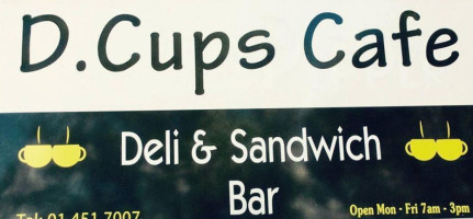 D Cup Deli Cafe inside