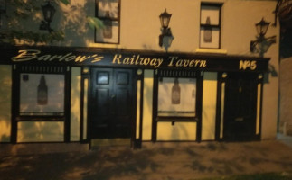 The Railway Tavern inside