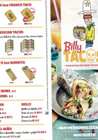 Billy Tacos Sona food