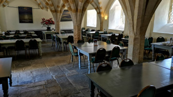 The Undercroft Tearoom At Forde Abbey inside
