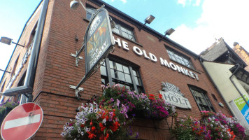 The Old Monkey outside