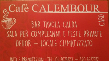 Cafe Calembour food