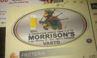 Morrison Pub food