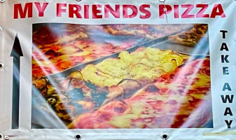 My Friends Pizza outside