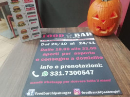 Foodbarchipsburger menu