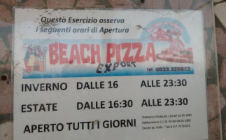 Pizzeria Beach Pizza outside