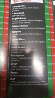 Chez Nono menu