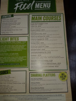 Town Mills menu