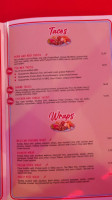 1950 American Diner Poggibonsi menu