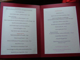 Al Centro menu