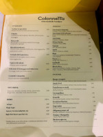 Colonnetta Patate Gourmet menu