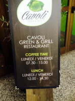 Cavoli Green Grill outside