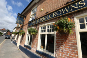 The Three Crowns outside