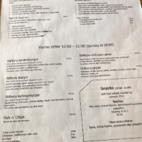 Cafe Stiften menu