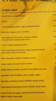 Creperie Blé Noir Novara menu