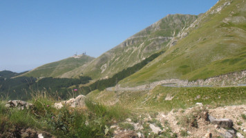 Rifugio Angelo Sebastiani Monte Terminillo outside