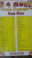 Pizzeria Mamas menu