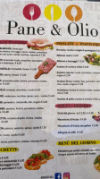 Pane E Olio menu