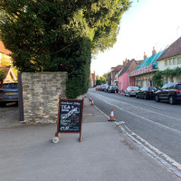 Dorchester Abbey Tea Room outside