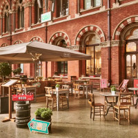 The Booking Office Bar and Restaurant - St. Pancras Renaissance Hotel inside