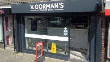 V Gormans Fish And Chips outside