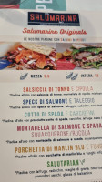 Salumarina menu