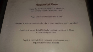 Ristoro La Dispensa menu