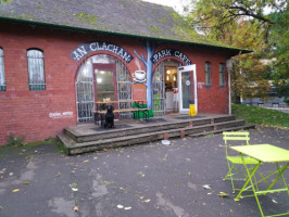 An Clachan Cafe Woodside inside