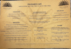 Pilchards At Port Gaverne menu