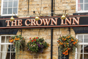 The Crown Inn outside